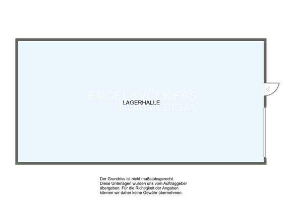 Grundriss Lagerhalle 2