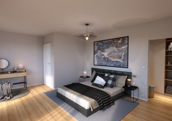 Visualisierung Schlafzimmer
