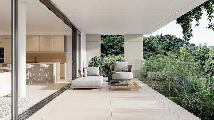 Homes in Elviria, Marbella with Solariums and Rooftop Pools