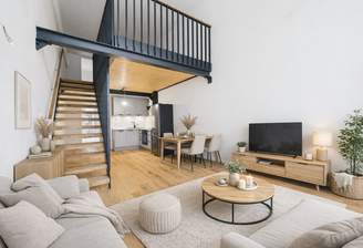 Möblierungsvorschlag durch virtuelles Home Staging
