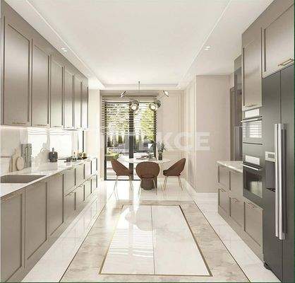 Nature and City View Villas in a Complex in İstanbul