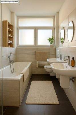 Badezimmer KI  aber Sanitär richtig