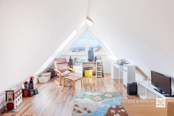 Wir sind im Dachgeschoss