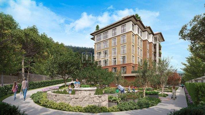 Flats in a Forest-View Complex in Göktürk Eyüpsultan