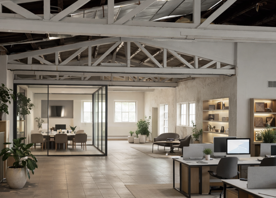 Visualisierung der Mietfläche