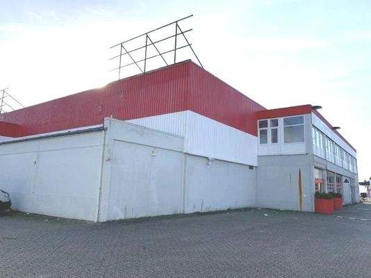 Werbeaufsteller zur BAB