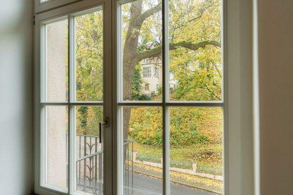 Blick aus dem Fenster