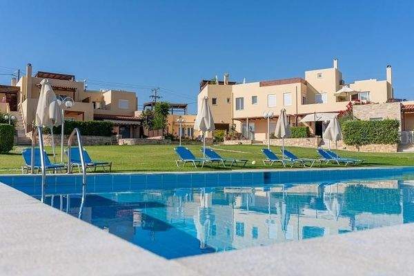 Kreta, Pigi: Apartment in Wohnanlage mit Gemeinschaftspool zu verkaufen