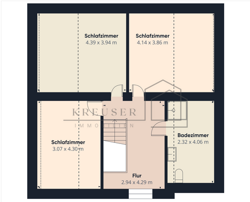 Grundriss Dachgeschoss