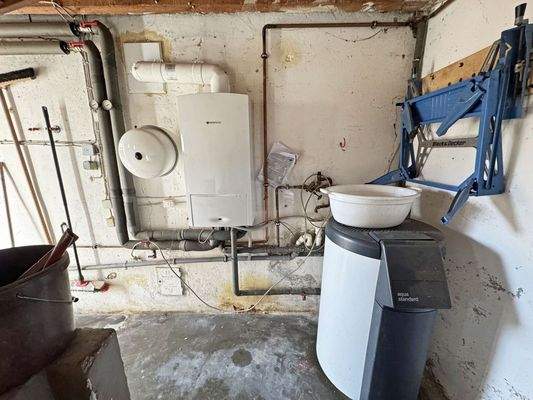 Heizungsanlage mit WW Speicher 