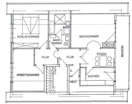 Grundriss Obergeschoss