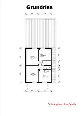 Grundriss Obergeschoss