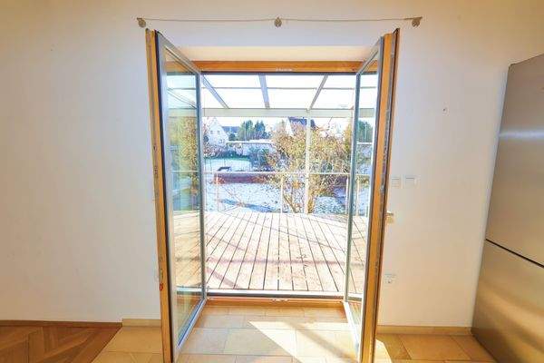 Küche Zugang Terrasse 