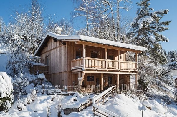 Ansicht Haus Winter