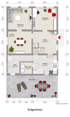 Grundriss Erdgeschoss