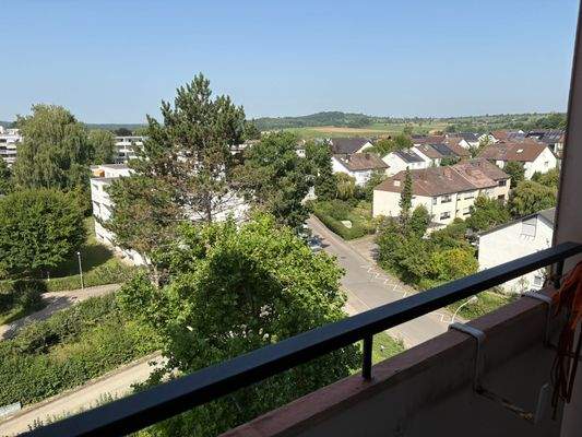 Aussicht Küchenbalkon