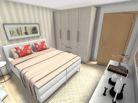 Einrichtungsbeispiel Schlafzimmer