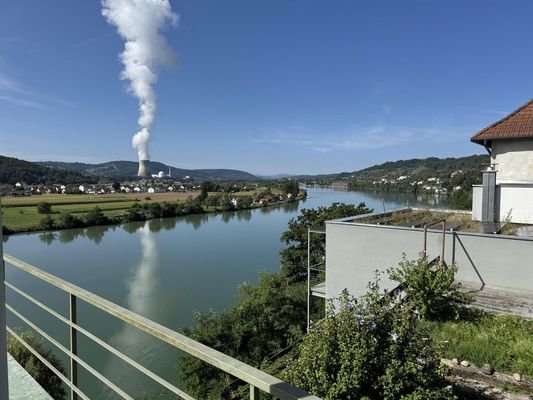 Blick von der Terrasse 