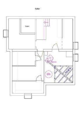 Grundriss Keller