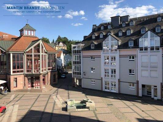 Ansicht auf die Stadthalle