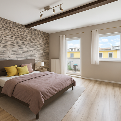 Schlafzimmer DG *Illustration*