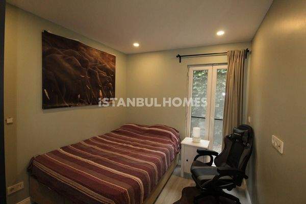 Furnished 1-Bedroom Flat with Garden in Eyüpsultan