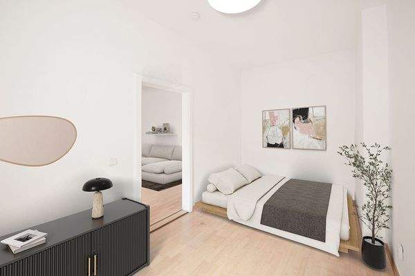 Digitales Staging Zimmer 2