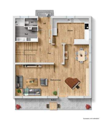 Grundriss Haus II EG