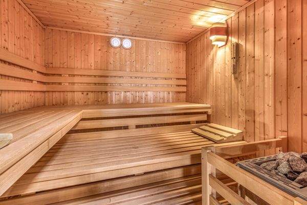 Sauna im Dachgeschoss