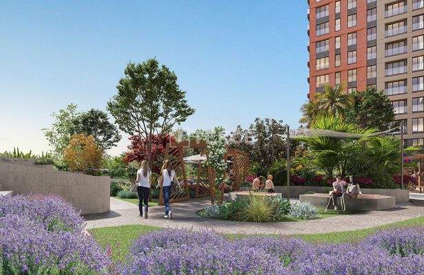 Elegant Apartments Near the Metro Station in Zeytinburnu Istanbul