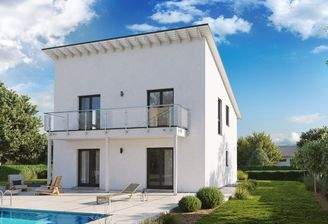 Modernes Poolhaus mit Stil