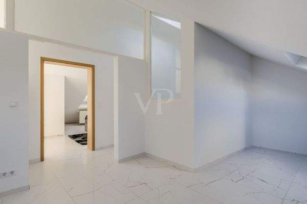 Schlafzimmer 1 im Dachgeschoss