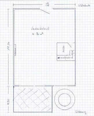 Raumaufteilung Ladenlokal