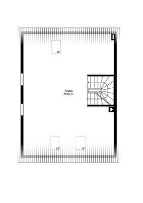 Grundrissplan Dachgeschoss