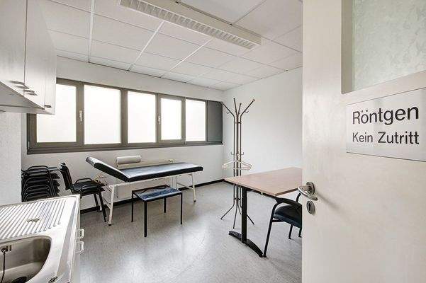 Teilansicht Arbeits- Behandlungsräume