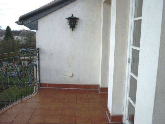 Balkon im DG