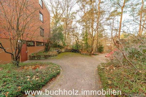 Zuwegung Fahrradkeller