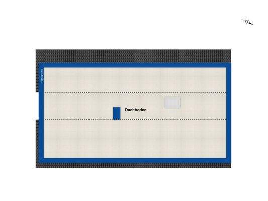 Grundriss Dachboden