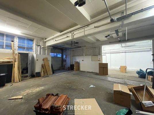 rückwärtiger Hallenbereich