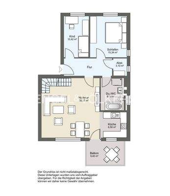 Maisonette-Whg. 2. OG