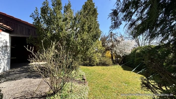 Blick in den Garten