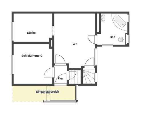 Gästehaus Erdgeschoss