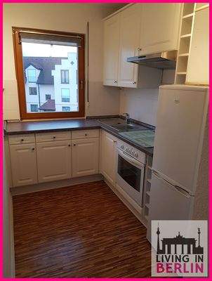 Küche mit Einbauküche