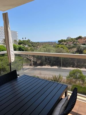 Balkon mit Meerblick