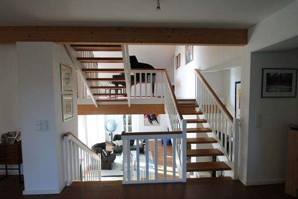 Elegante Treppenanlage