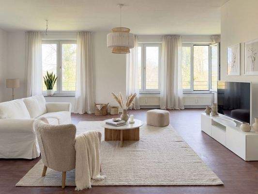 Wohnzimmer - Staging 