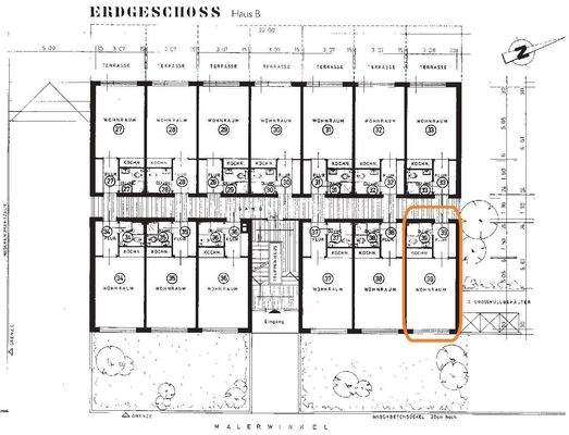 Grundriss Malerwinkel 4 - EG