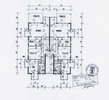 EG und Untergeschoss Grundriss