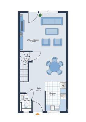Grundriss Erdgeschoss