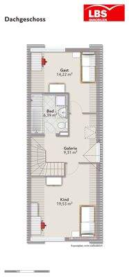 Grundriss Dachgeschoss